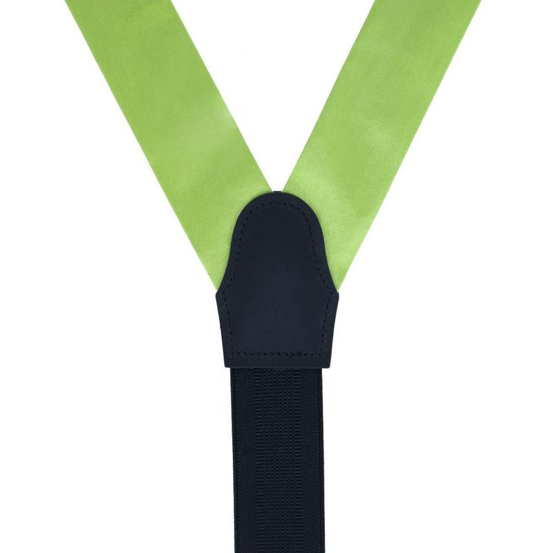 Trafalgar Men's Sutton Solid Color Silk Formal End Suspenders — image 3 of 3